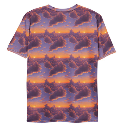 Men's Crew Neck T-Shirt - Cotton Candy Dreams