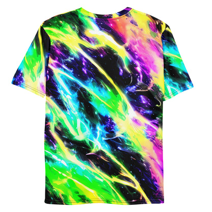 Men's Crew Neck T-Shirt - Chromatic Surge