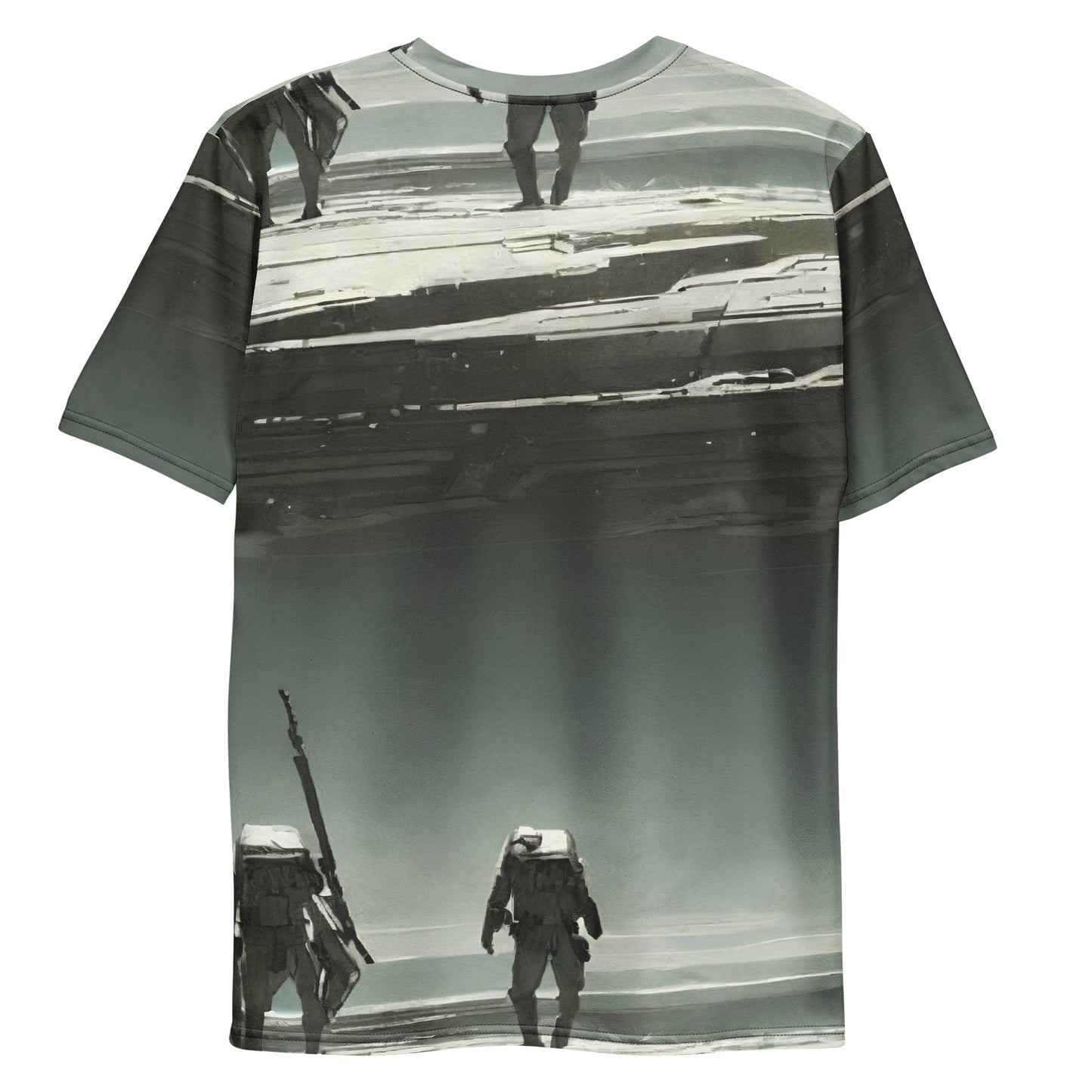 Men's Crew Neck T-Shirt - Urban Shadows