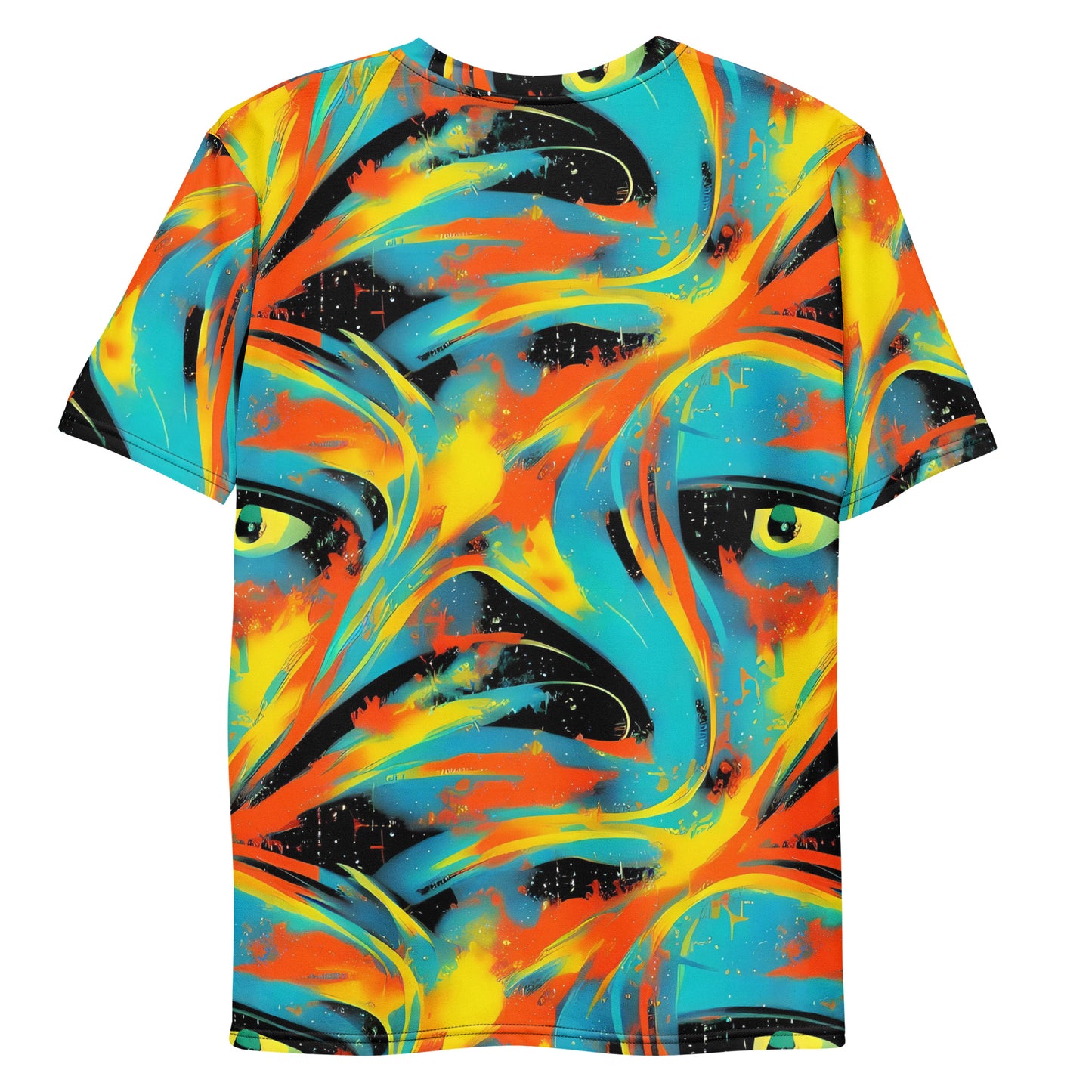 Men's Crew Neck T-Shirt - Solar Swoosh