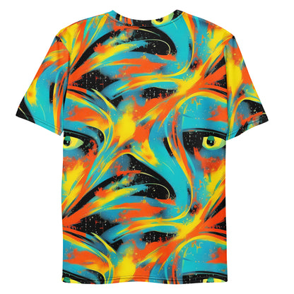 Men's Crew Neck T-Shirt - Solar Swoosh