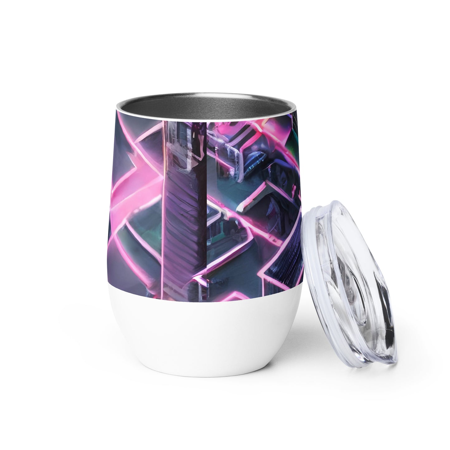 Wine Tumbler - Electric Grid