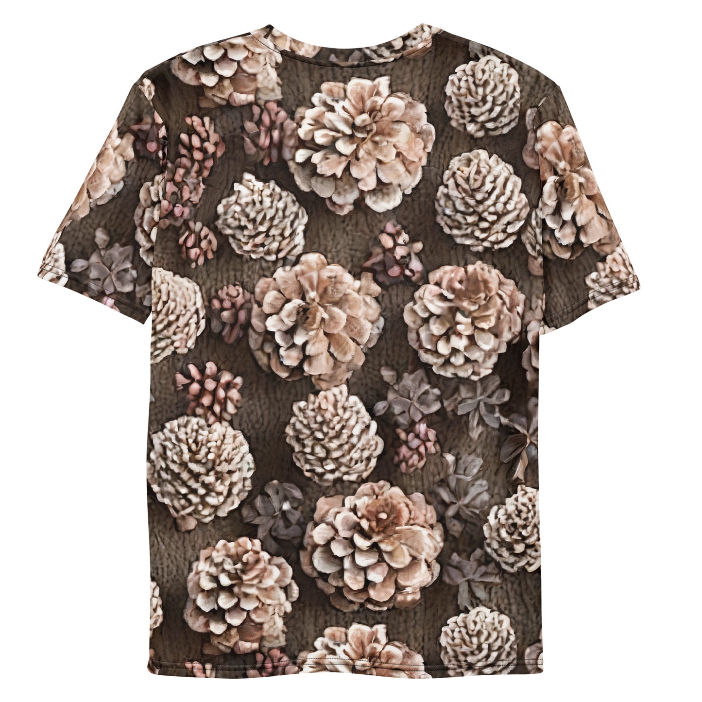 Men's Crew Neck T-Shirt - Pine Cone Reverie