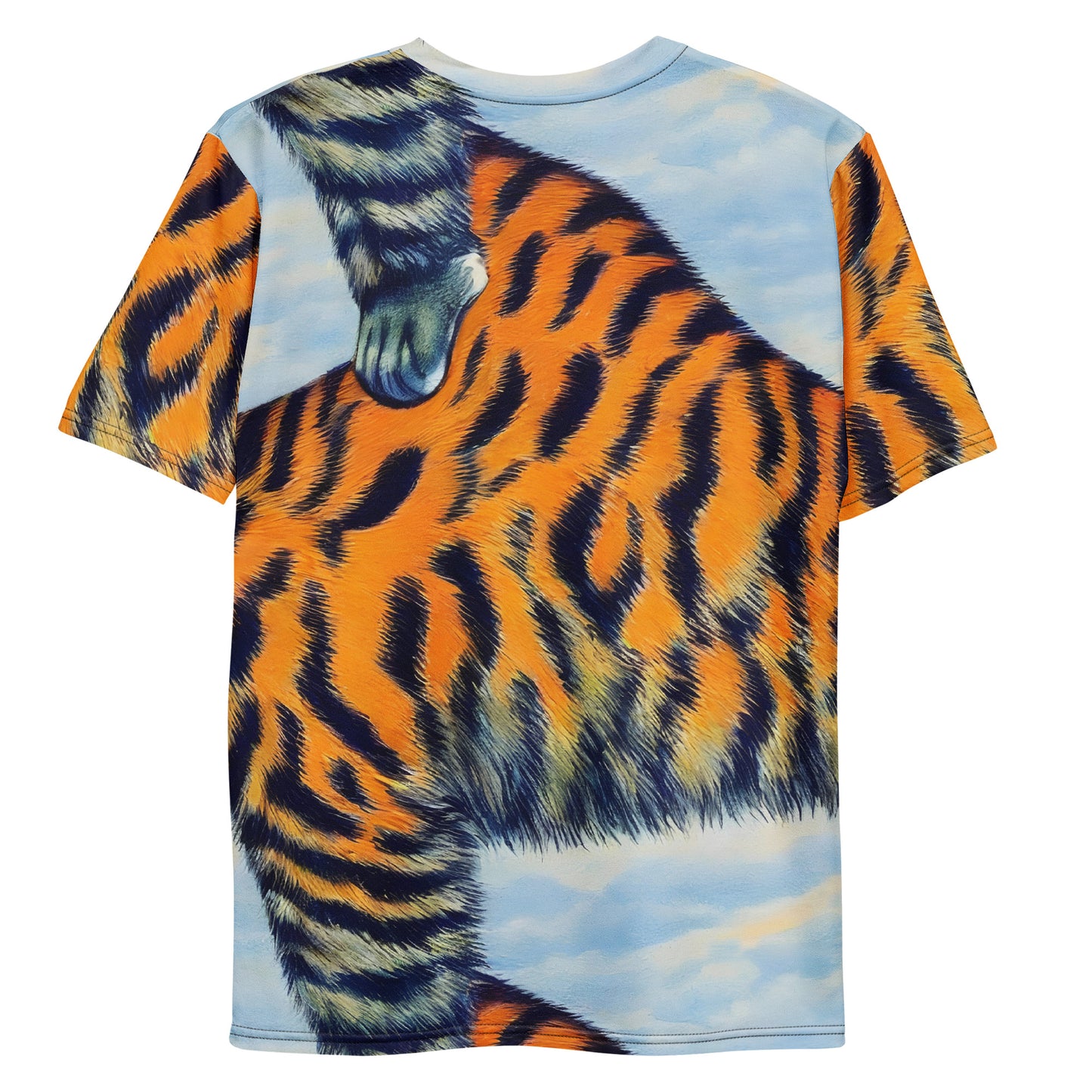 Men's Crew Neck T-Shirt - Tiger's Dream