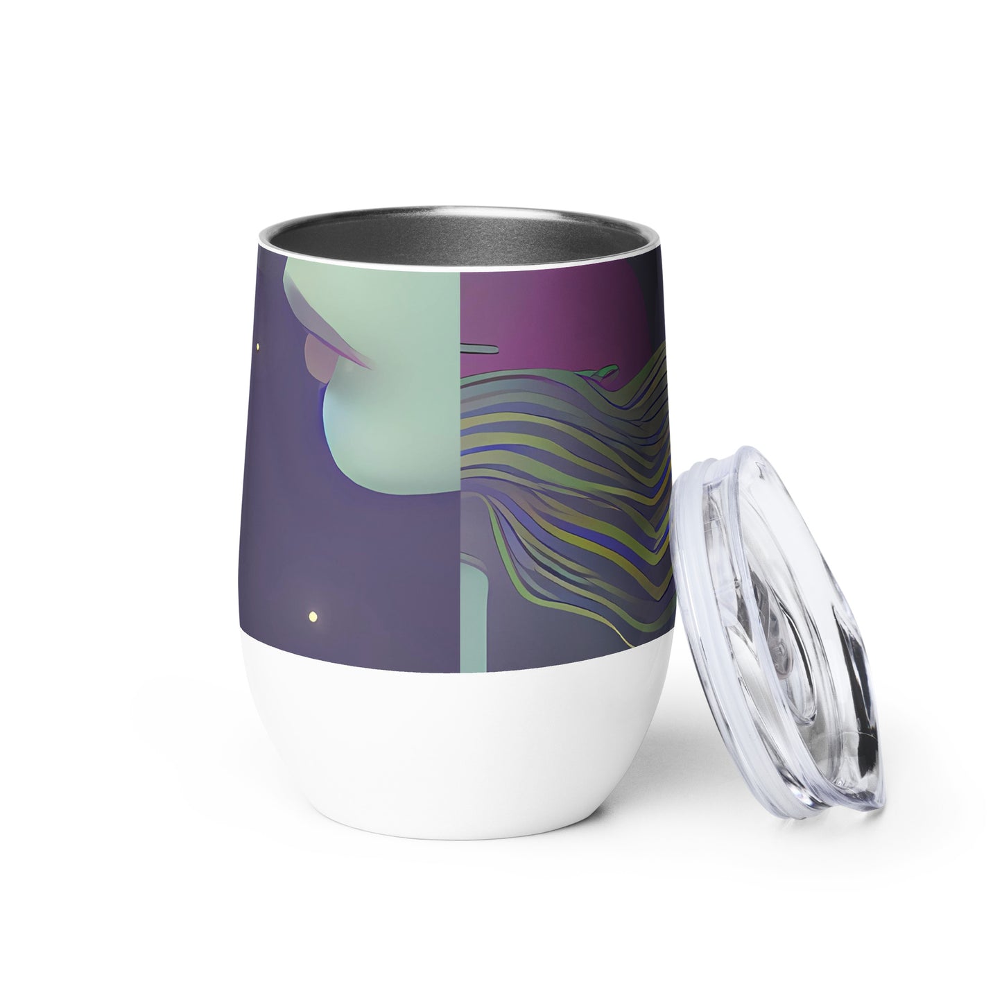 Wine Tumbler - Ethereal Muse