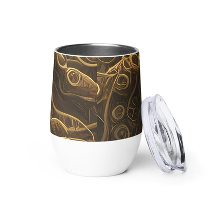 Wine Tumbler - Gilded Reverie
