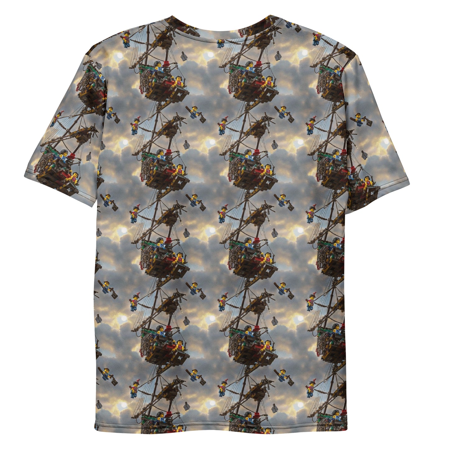 Men's Crew Neck T-Shirt - Skyward Adventure