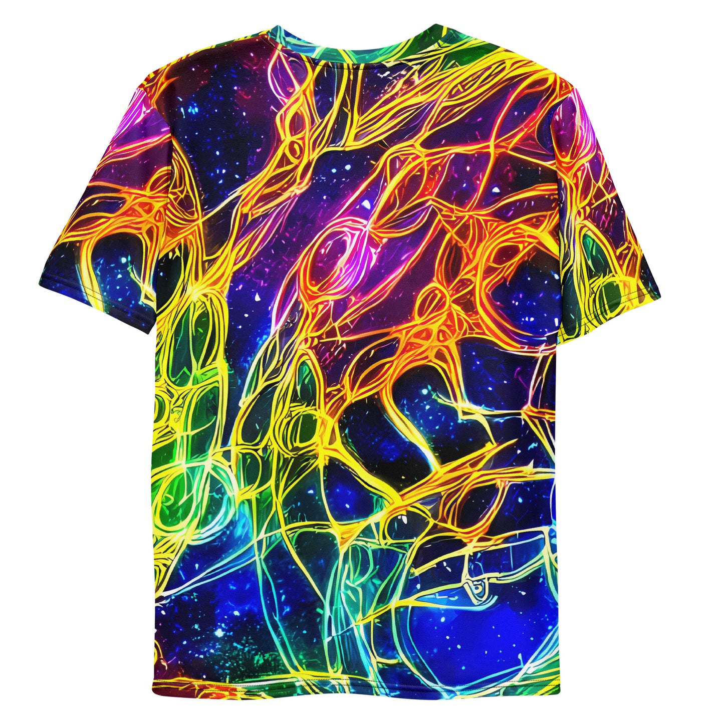 Men's Crew Neck T-Shirt - Dancing in the Ether