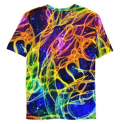 Men's Crew Neck T-Shirt - Dancing in the Ether