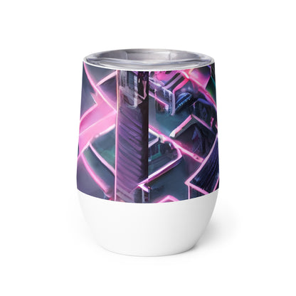 Wine Tumbler - Electric Grid