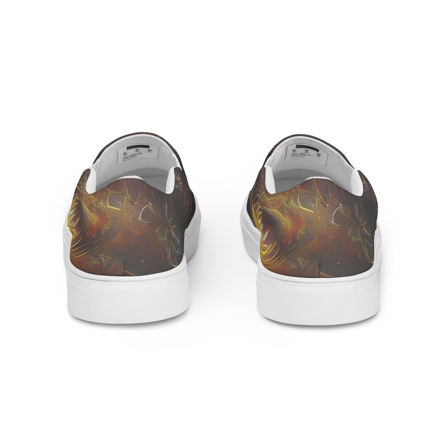 Women's Slip-On Canvas Shoes - Quantum Illusions