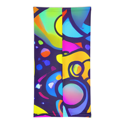 Neck Gaiter - Neon Graffscape