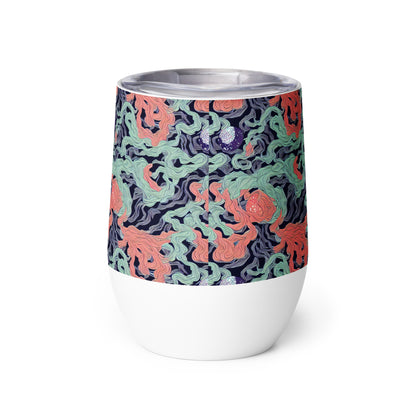 Wine Tumbler - Cosmic Coral
