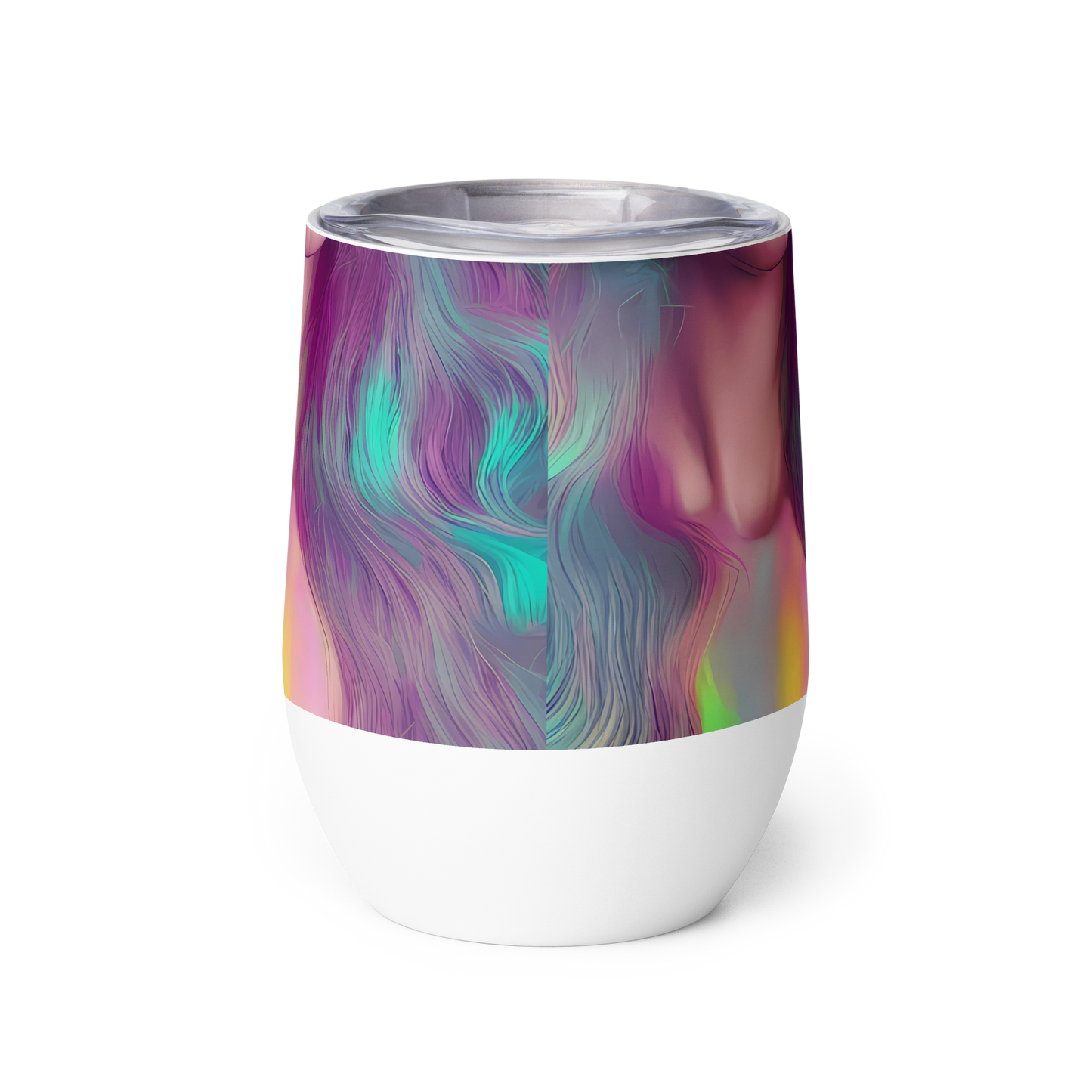 Wine Tumbler - Surreal Tresses