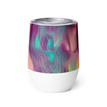 Wine Tumbler - Surreal Tresses
