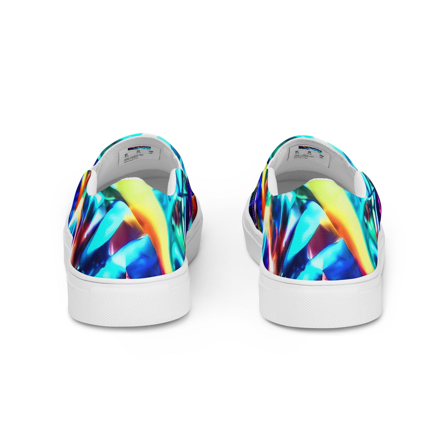 Men's Slip-On Canvas Shoes - Fynesian Galaxy