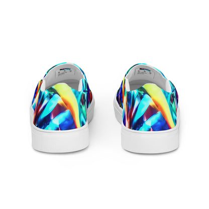 Women's Slip-On Canvas Shoes - Fynesian Galaxy