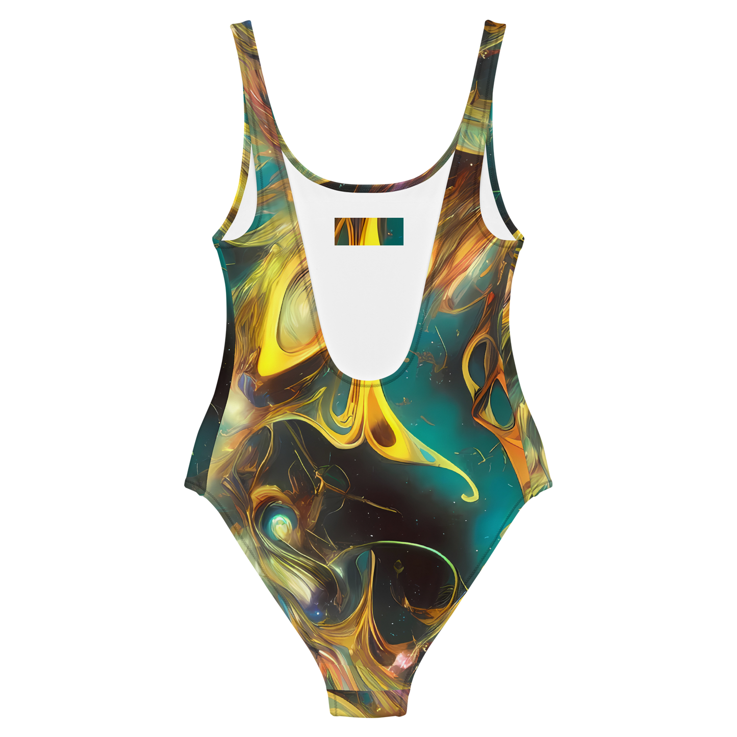 One-Piece Swimsuit - Elegant Whirl