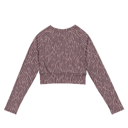 Long Sleeve Crop Top - Rustic Flow