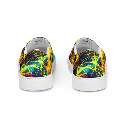 Women's Slip-On Canvas Shoes - Kapp's Kaleidoscope