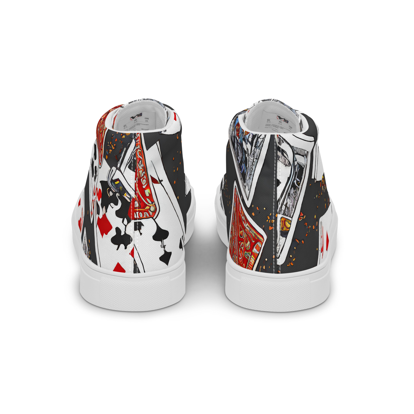 Women's High Top Canvas Shoes - Decked Out Dreams