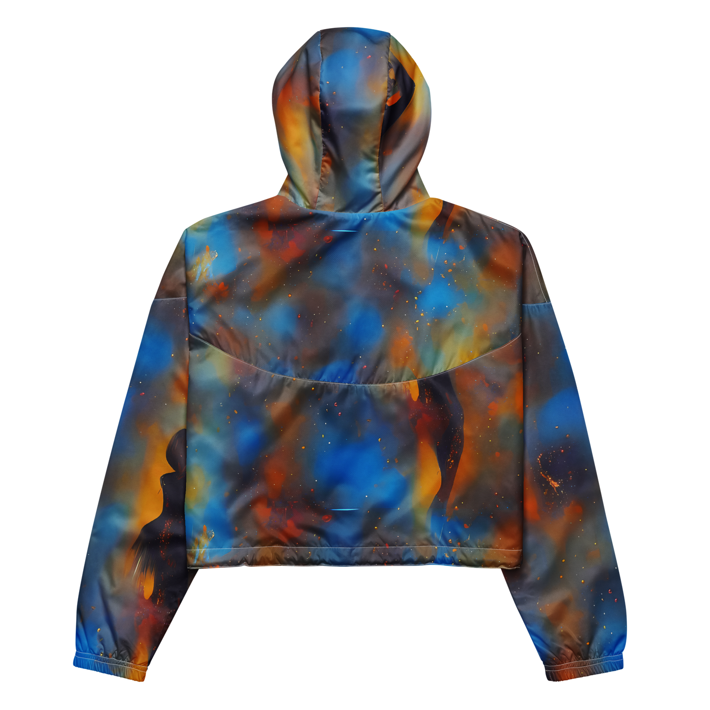 Women's Cropped Windbreaker - Vivid Whisper