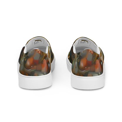 Women's Slip-On Canvas Shoes - Cryptic Canvas