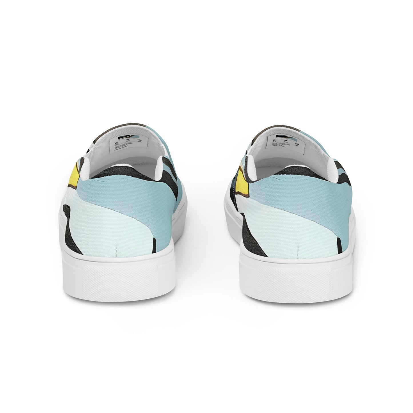 Women's Slip-On Canvas Shoes - Circuit Vision