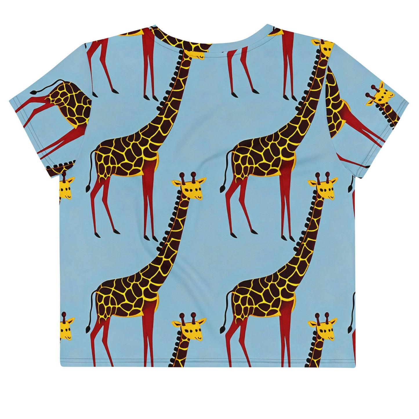 Crop Tee - Giraffe Groove
