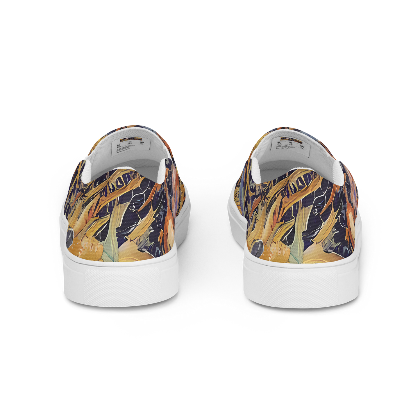 Women's Slip-On Canvas Shoes - Quantum Symmetry