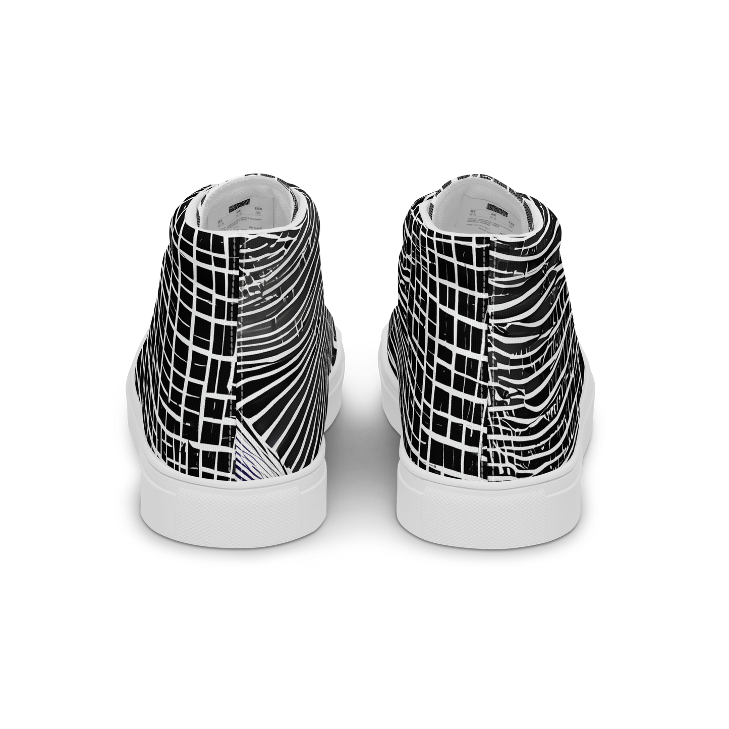 Men's High Top Canvas Shoes - Urban Pulse