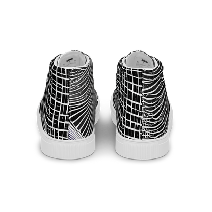 Men's High Top Canvas Shoes - Urban Pulse