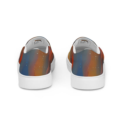 Women's Slip-On Canvas Shoes - Asterglow Veil