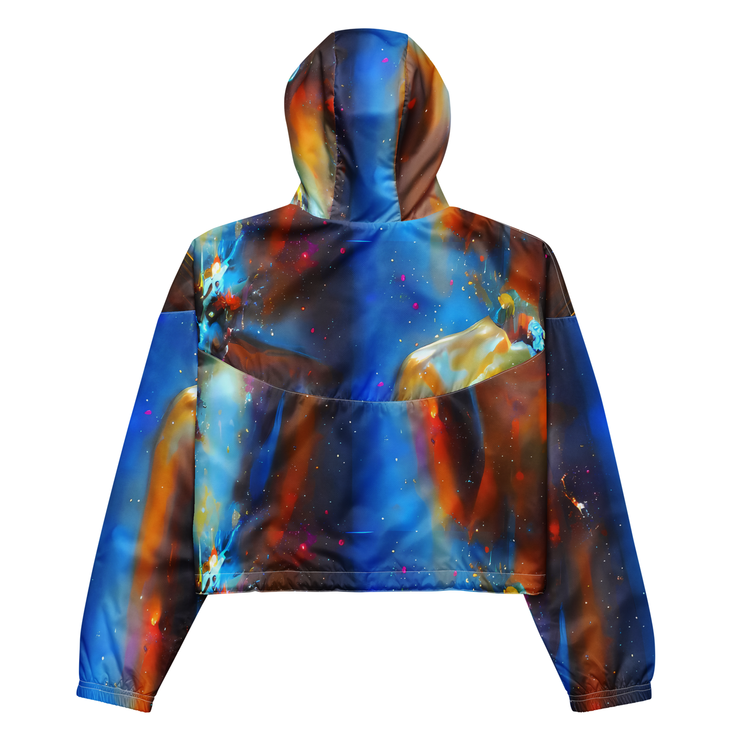 Women's Cropped Windbreaker - Inspired Illusion