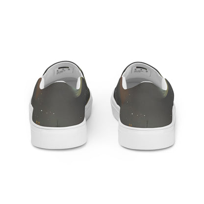 Women's Slip-On Canvas Shoes - Ethereal Echoes