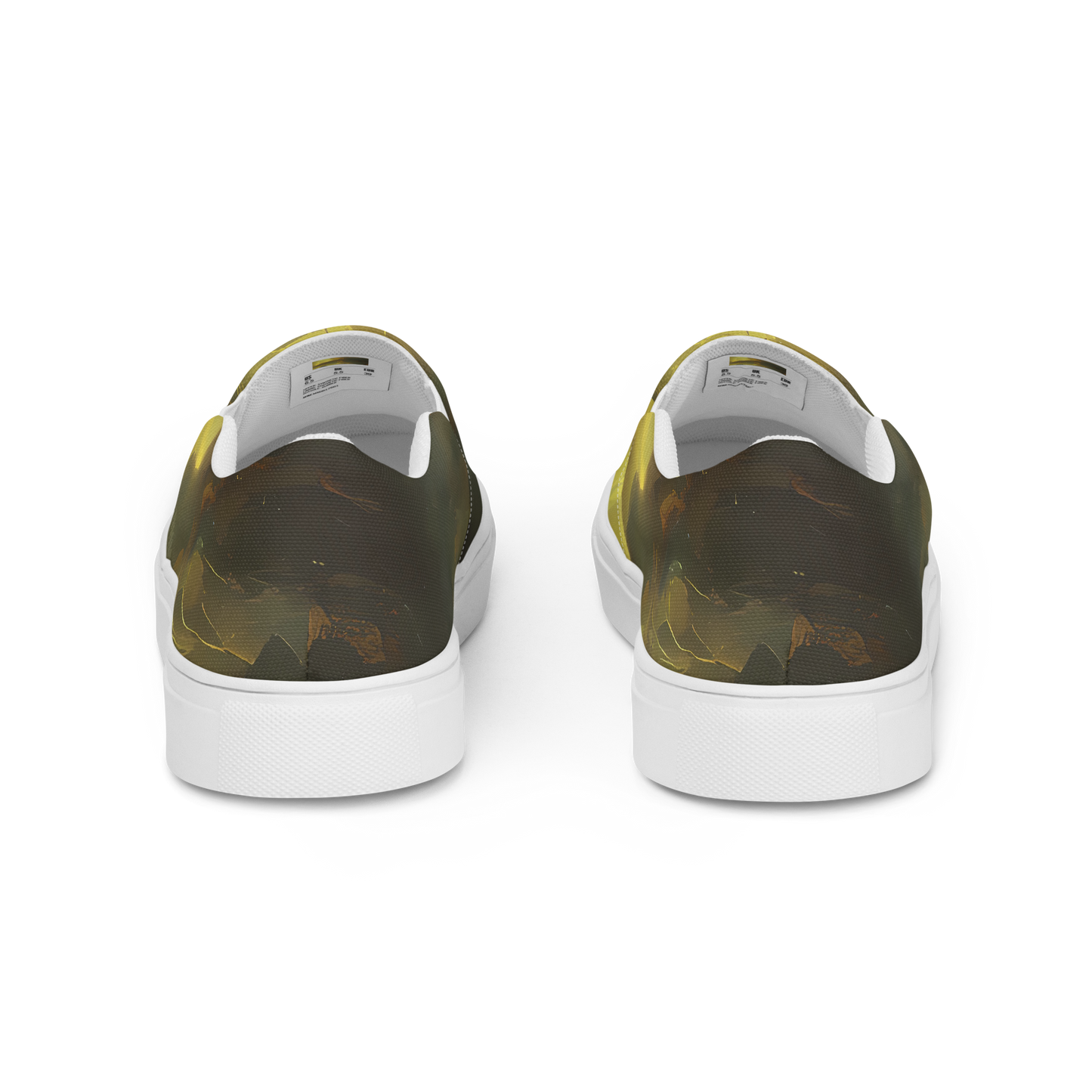 Women's Slip-On Canvas Shoes - Crimson Tide