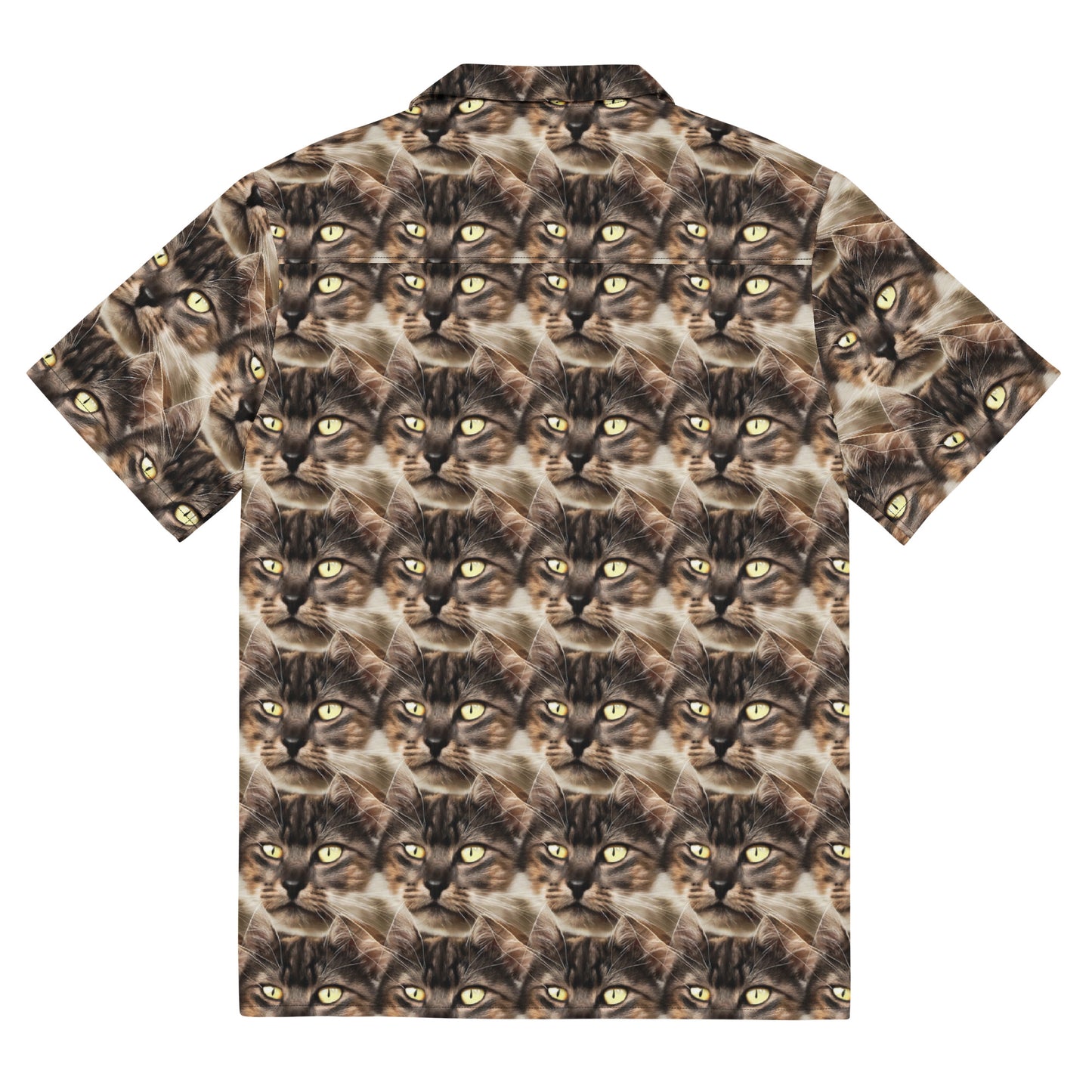 Button Shirt - Feline Reverie