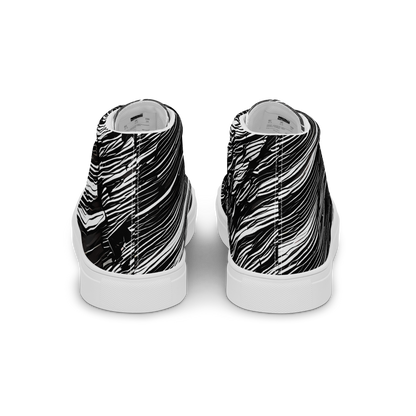 Women's High Top Canvas Shoes - Ward's Whirlwind