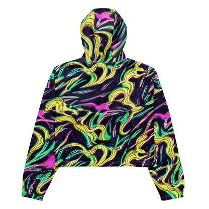 Women's Cropped Windbreaker - Casson's Whirl