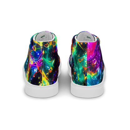 Men's High Top Canvas Shoes - Blythe Nebula