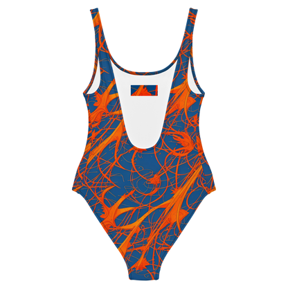 One-Piece Swimsuit - Nautical Ember