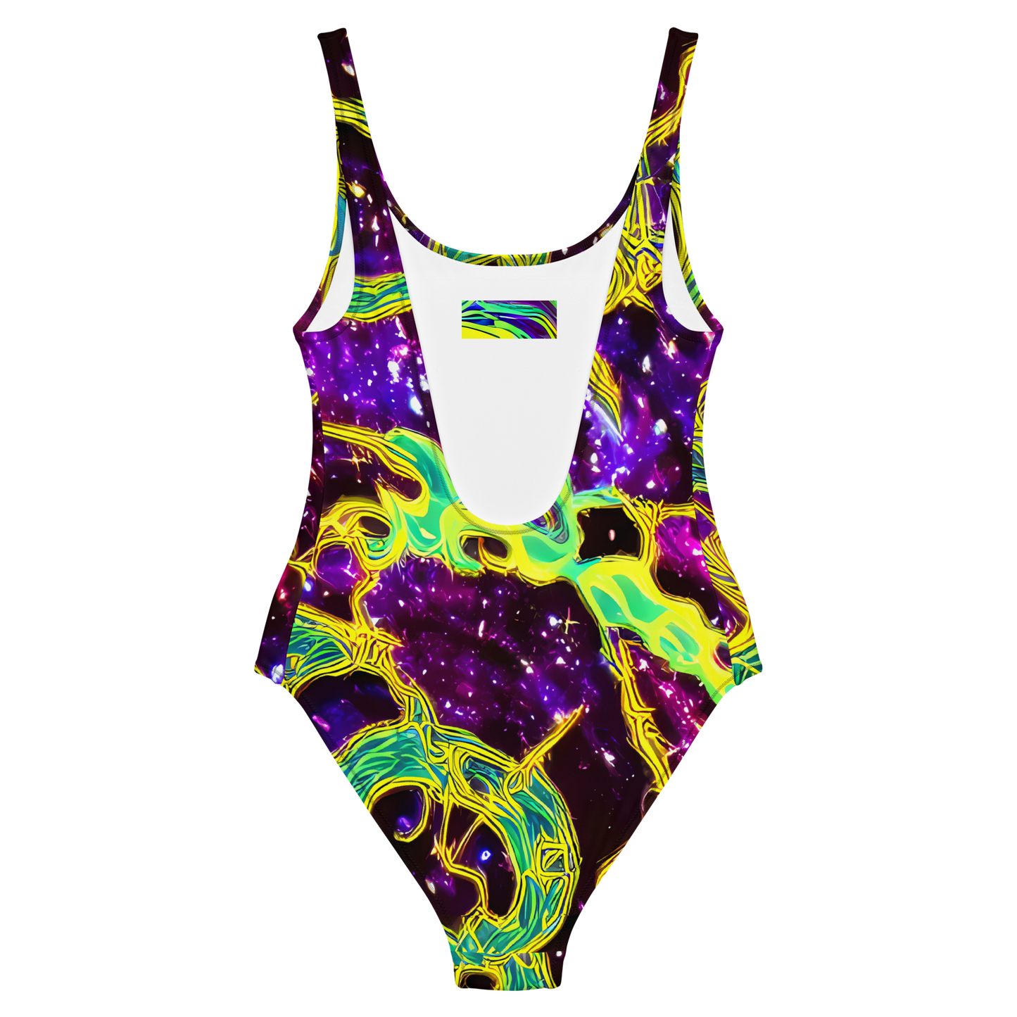 One-Piece Swimsuit - Galactic Web