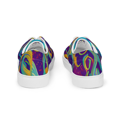 Women's Lace-Up Canvas Shoes - Etherial Entwine