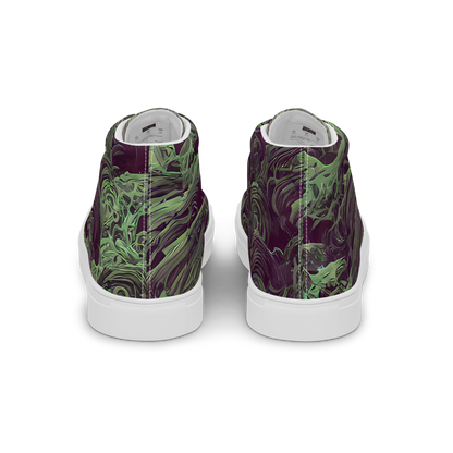 Women's High Top Canvas Shoes - Knab Whorls