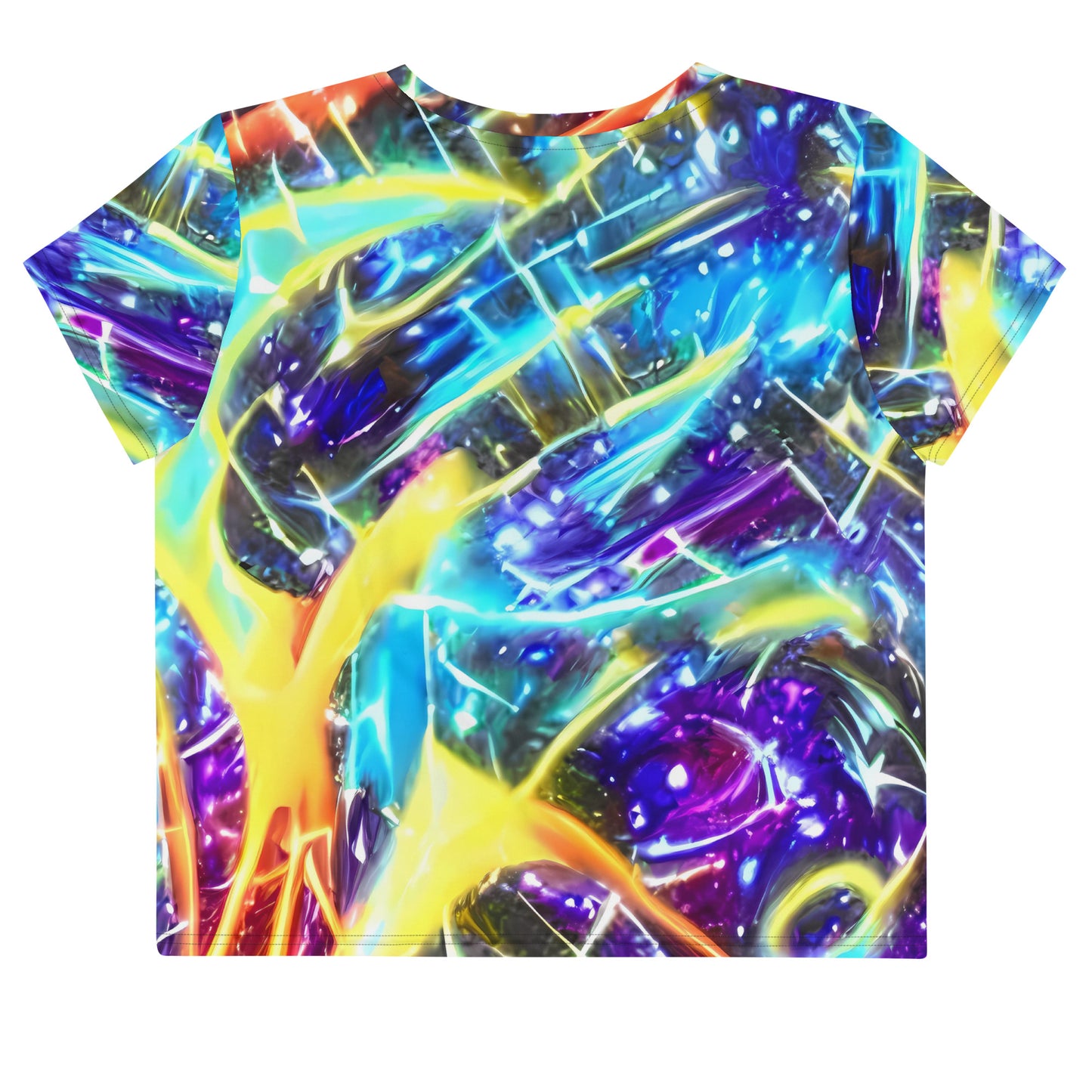 Women's Crop Tee - Mutant Nebula