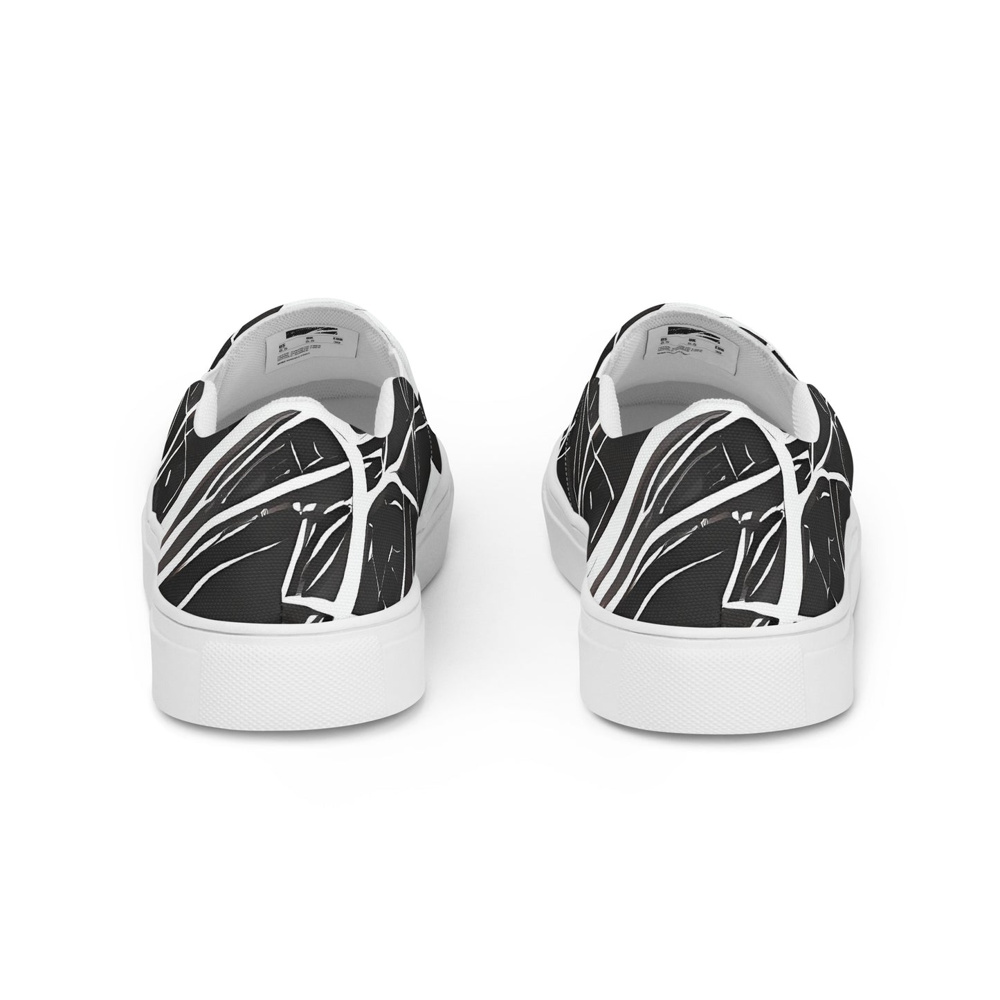 Women's Slip-On Canvas Shoes - Void Vortex