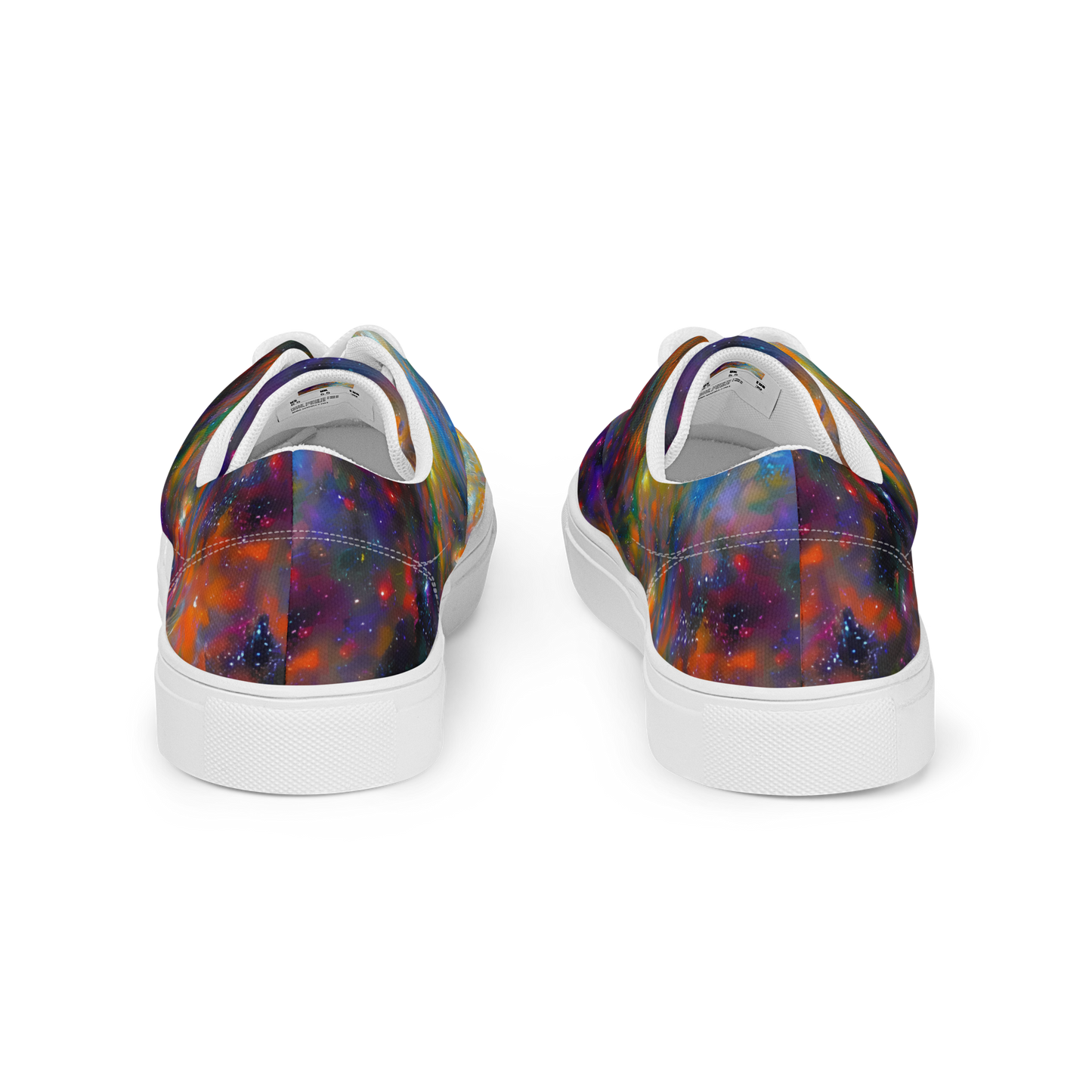 Men's Lace-Up Canvas Shoes - Ephemeral Fantasy