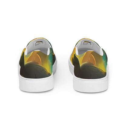 Women's Slip-On Canvas Shoes - Ethereal Glow