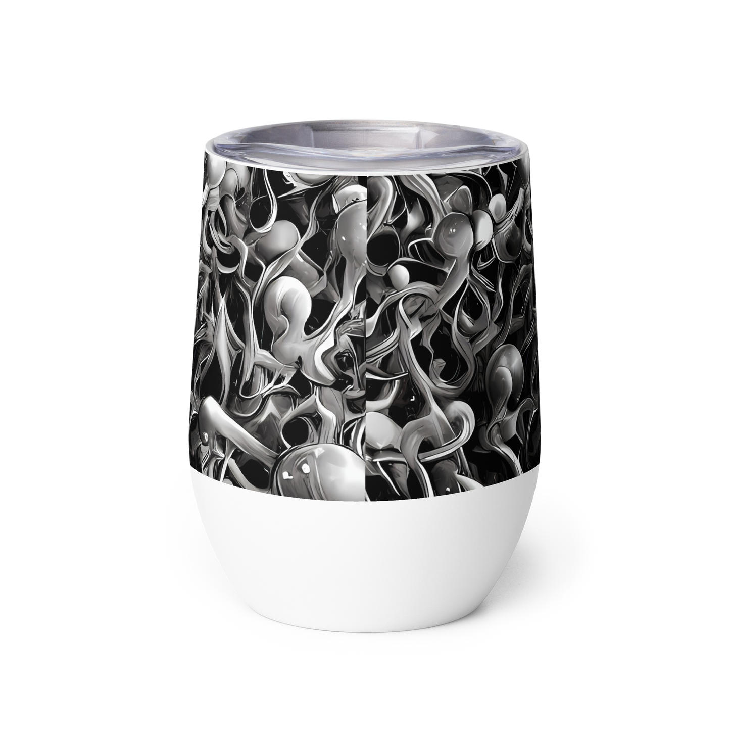 Wine Tumbler - Fluid Monochrome