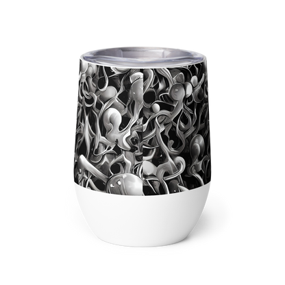 Wine Tumbler - Fluid Monochrome
